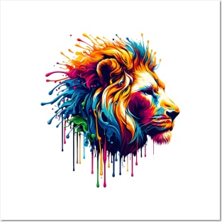 Lion Colors Posters and Art